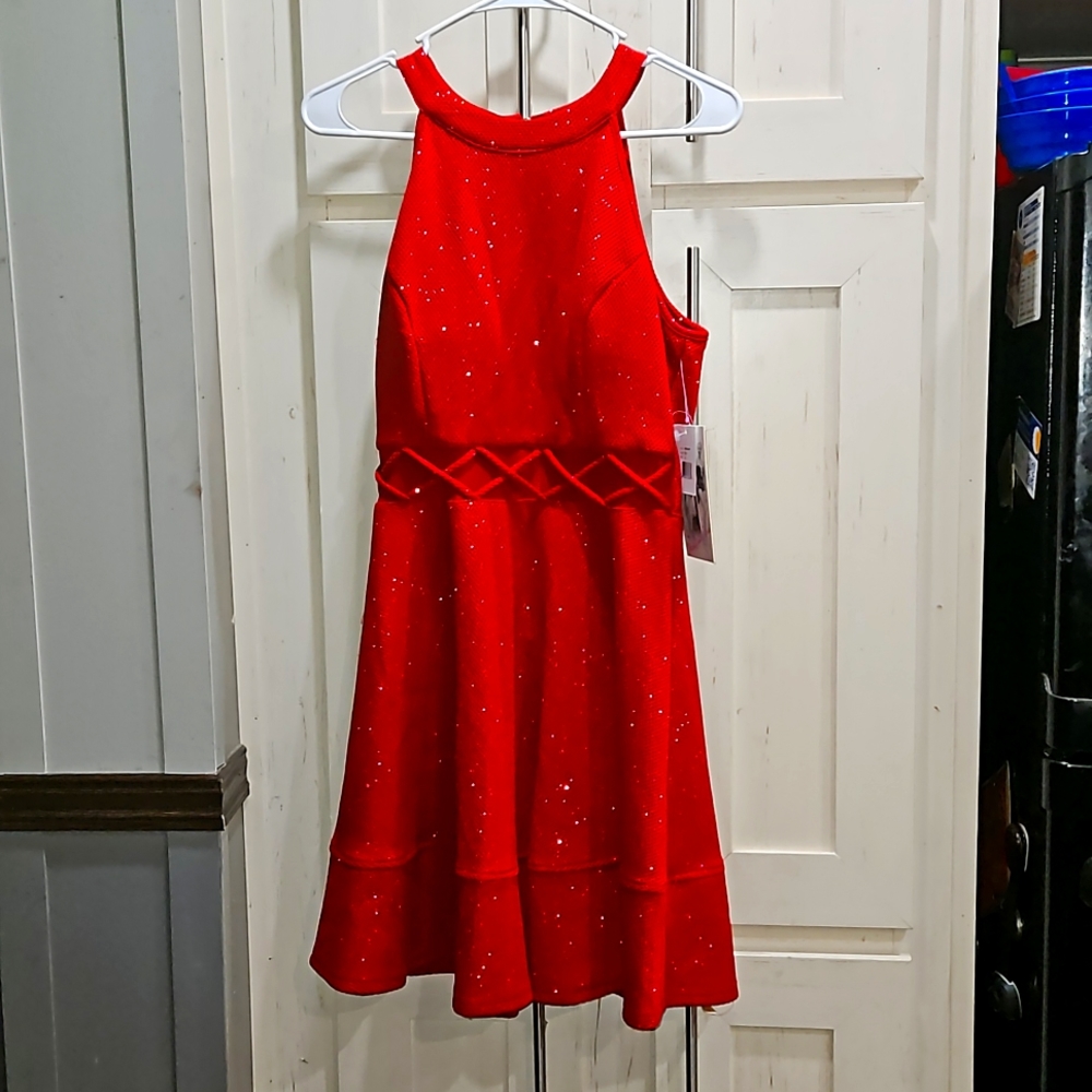 Red dress
